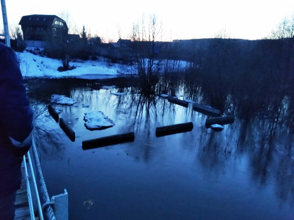 Первой волной паводка в Ульяновске могло подтопить 123 дома
