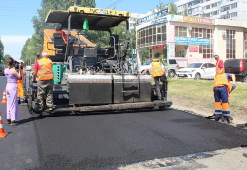 За пять лет в Ульяновске отремонтировано 170 км дорог