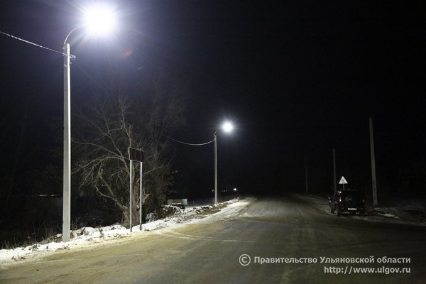 Мэрия Ульяновска берёт на баланс освещение на улице Мира в Баратаевке
