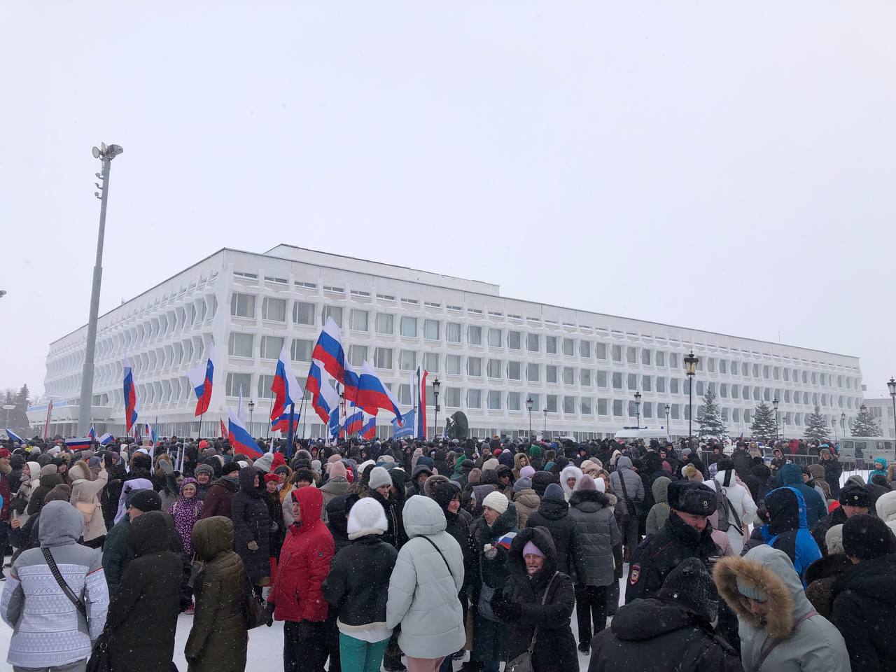 Митинг в ульяновске