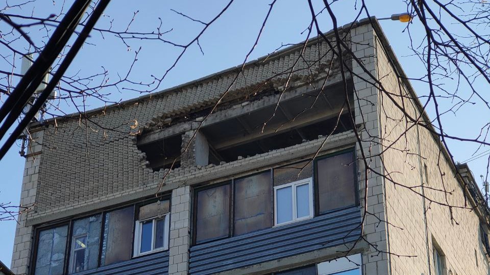11 апреля в Ульяновске обрушилась кирпичная кладка в хозблоке чучкаловской больницы