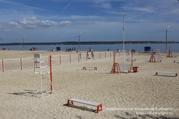 К лету в Ульяновской области по нацпроекту откроют четыре пляжа