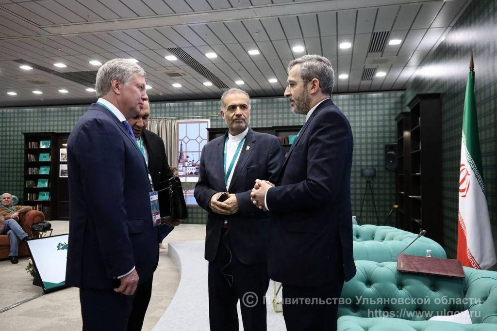 Губернатор провел переговоры с президентом Татарстана