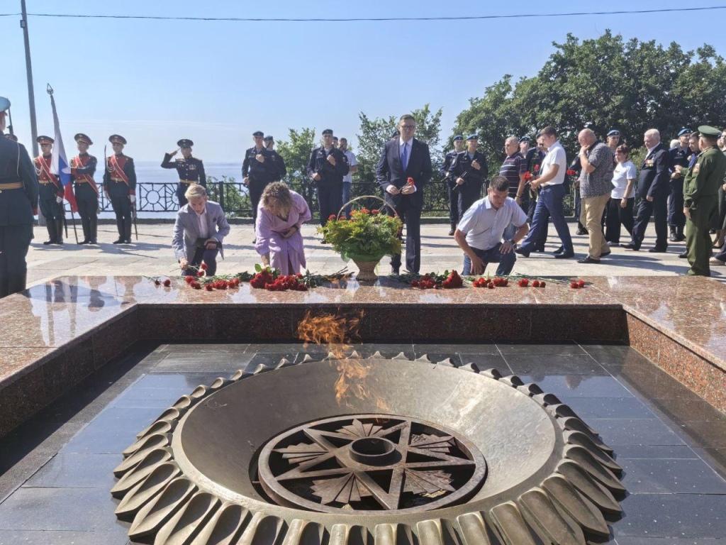 В Ульяновске почтили память павших при исполнении воинского долга