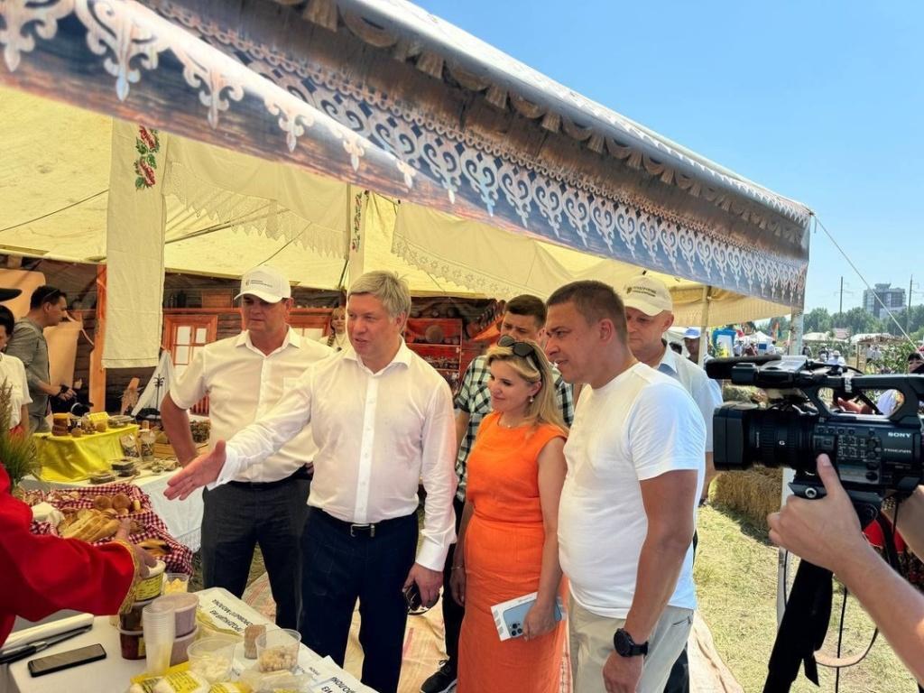 В жару в ульяновском Заволжье прошел «День поля»